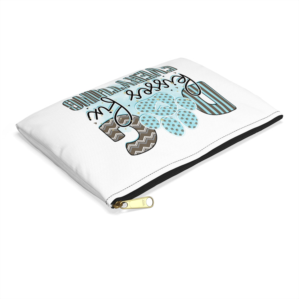 Dog Kisses Fix Everything Accessory Pouch – Makeup & Travel Bag